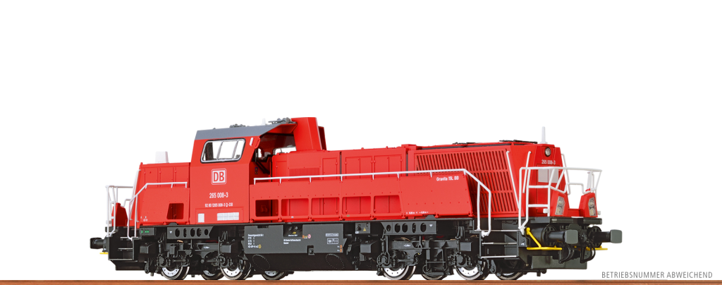 BRAWA 42734 Diesellokomotive 265 DB AG Epoche VI DC Digital EXTRA Spur H0