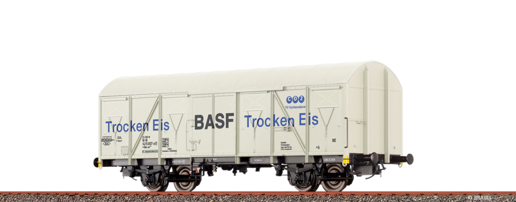 BRAWA 47276 Güterwagen Gbs-uv 253 DB Epoche IV BASF Spur H0