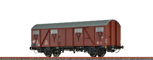BRAWA 47297 Gedeckter Güterwagen Glmmehs 57 DB Epoche III Spur H0