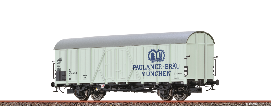 BRAWA 47622 Kühlwagen Ibs DB Epoche IV Paulaner Spur H0