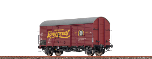 BRAWA 47984 Güterwagen Gms 30 DB Epoche III Löwensenf Spur H0