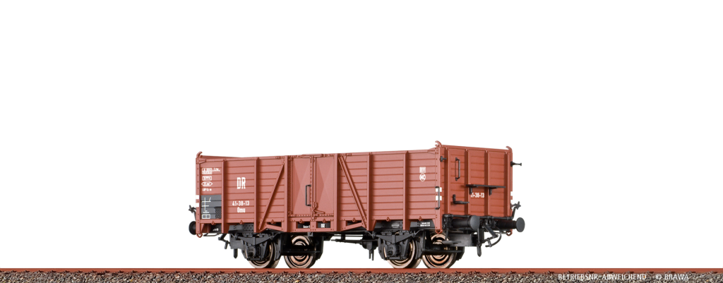 BRAWA 48443 Güterwagen Omu DR Epoche III Spur H0
