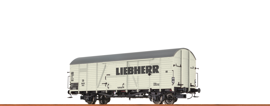BRAWA 48737 Güterwagen Glr 22 DB Epoche III Liebherr Spur H0