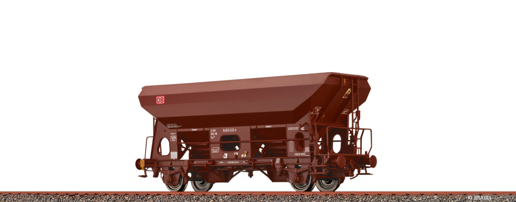 BRAWA 49538 Güterwagen Fcs 092 DB Epoche VI Spur H0
