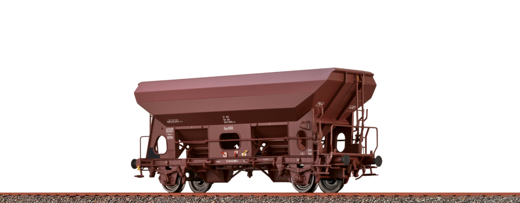 BRAWA 49543 Offener Güterwagen Fcs 6450 DR Epoche IV Spur H0