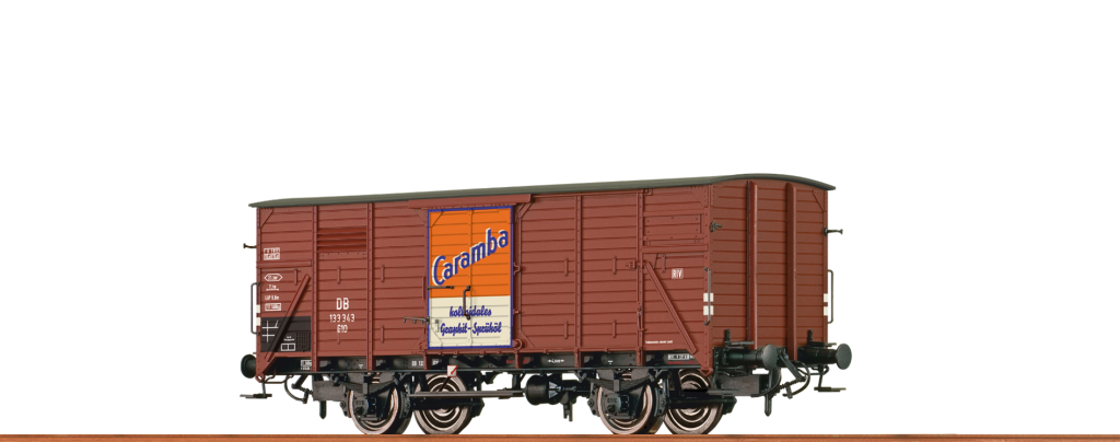 BRAWA 49729 Güterwagen G10 DB Epoche III Caramba Spur H0