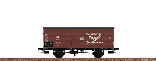 BRAWA 49798 Güterwagen G10 DR Brit Epoche III Max Neum (B2001) Spur H0