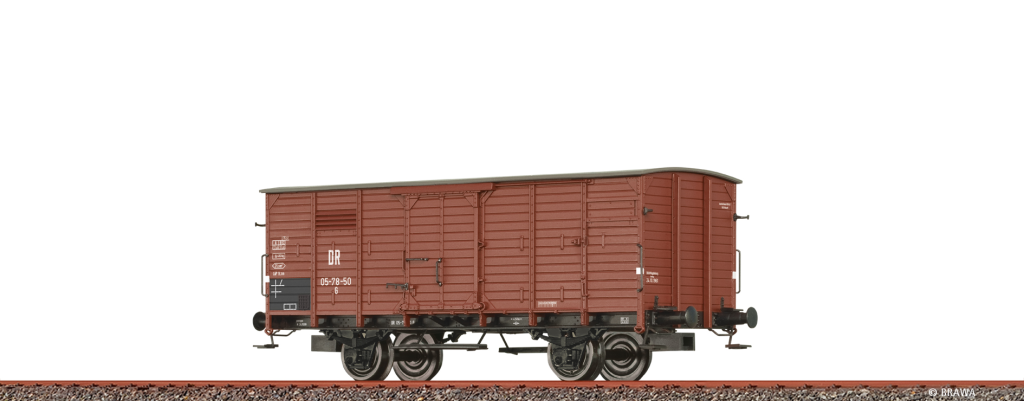 BRAWA 49823 Güterwagen G DR Epoche III Spur H0