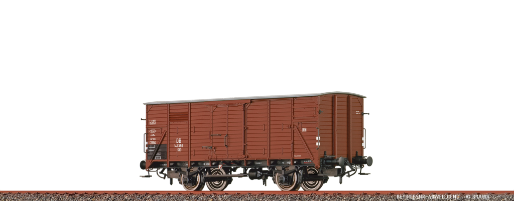 BRAWA 49841 Güterwagen Gklm10 DB Epoche III Spur H0