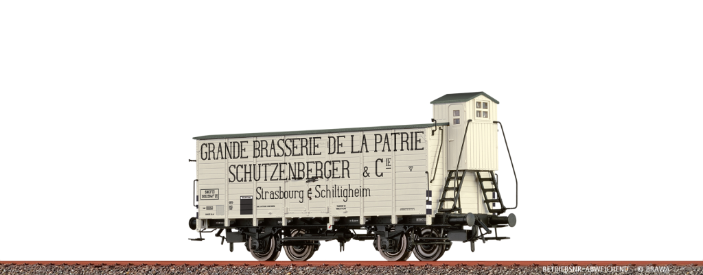 BRAWA 49846 Bierwagen SNCF Epoche III Schutzenberger Spur H0