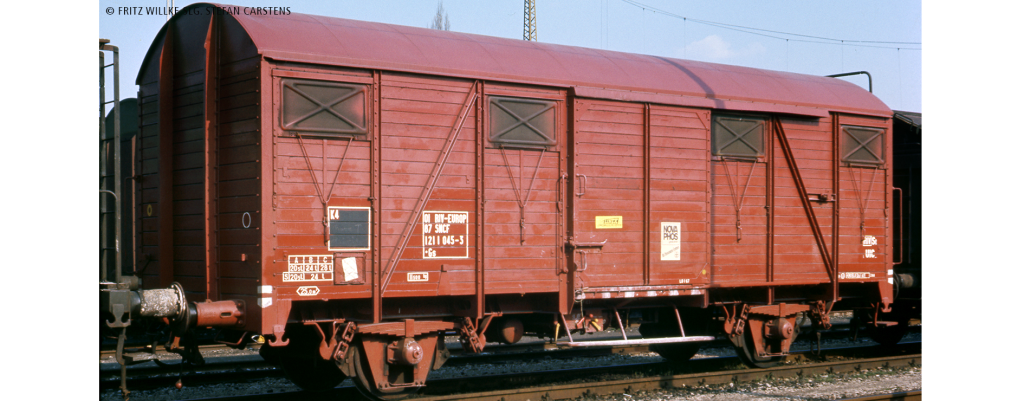 BRAWA 50110 Güterwagen Gs SNCF Epoche IV Spur H0