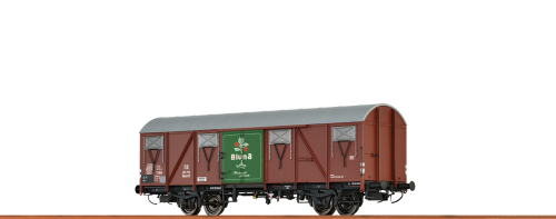 BRAWA 67809 Güterwagen Glmhs 50 DB Epoche III Bluna Spur N