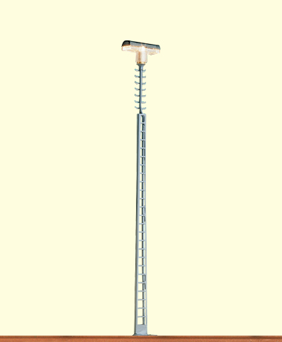 BRAWA 84023 LED Gittermastleuchte Stecksockel einzeln Spur H0