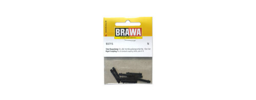 BRAWA 93715 Starrkupplung 10-er Set Spur N