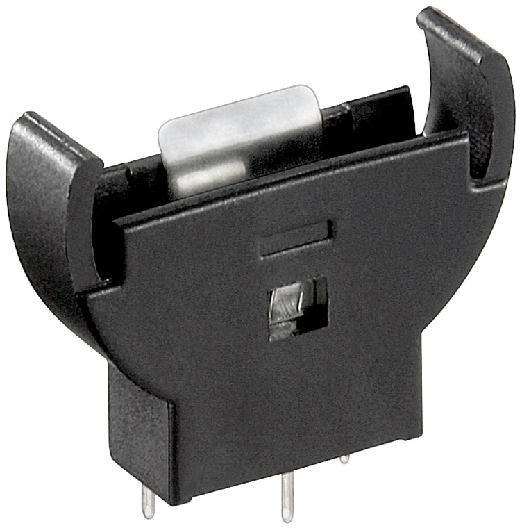 3-Pin Knopfzellenhalter für CR2012 - CR2032 3V für vertikale Montage