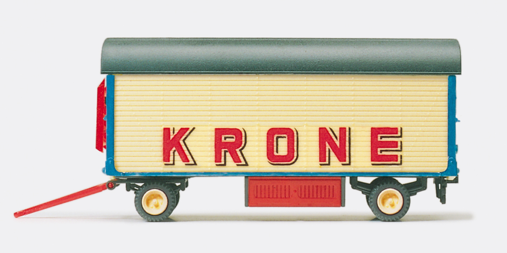 Preiser 21016 Zirkus Krone Packwagen Fertigmodell Spur H0