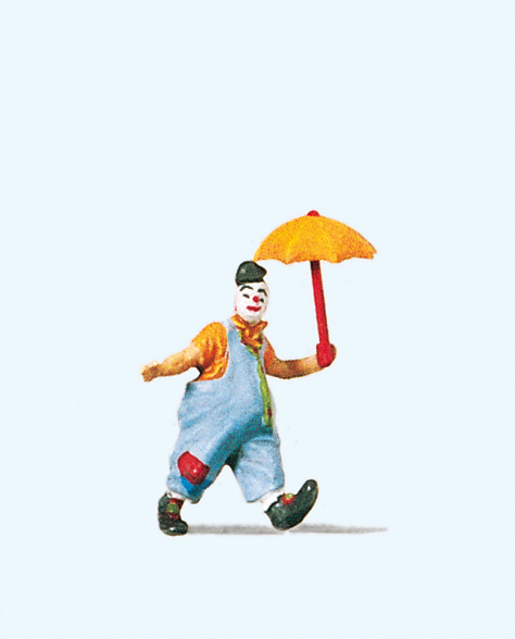 Preiser 29001 Clown mit Schirm Spur H0