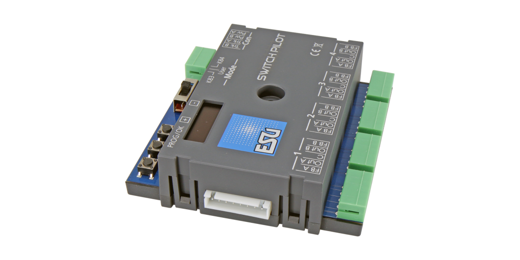 ESU 51830 Switchpilot 3 4-fach Magnetartikeldecoder DCC/MM