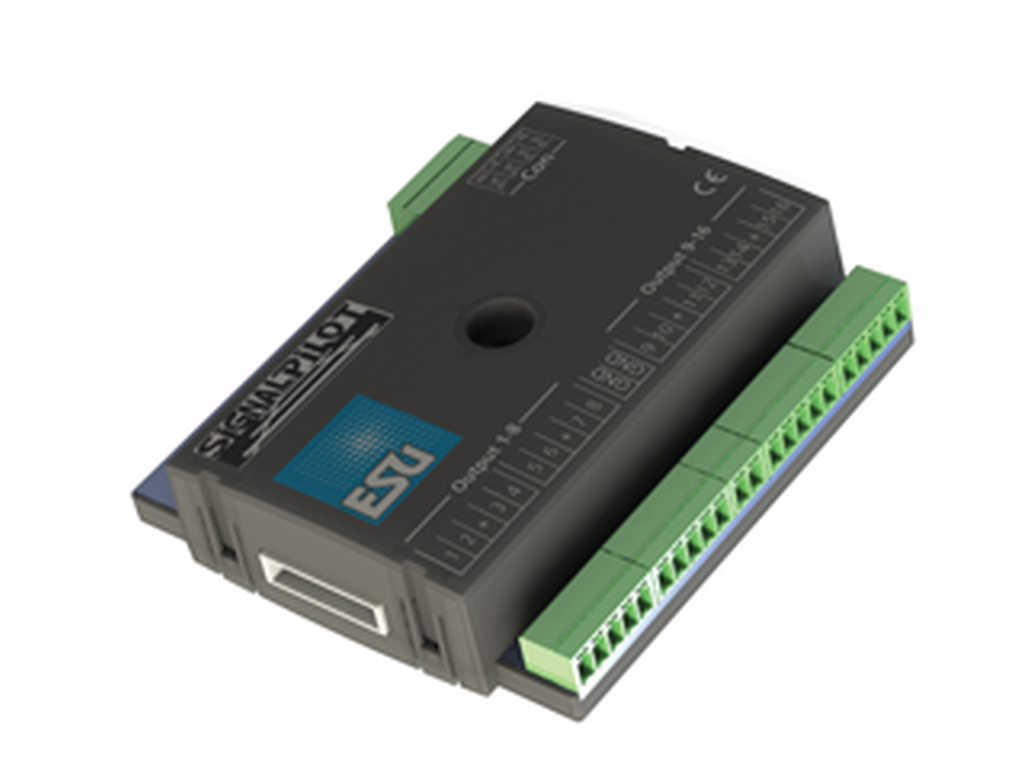 ESU 51840 SignalPilot Signaldecoder mit 16 unabhängigen Funktionsausgängen