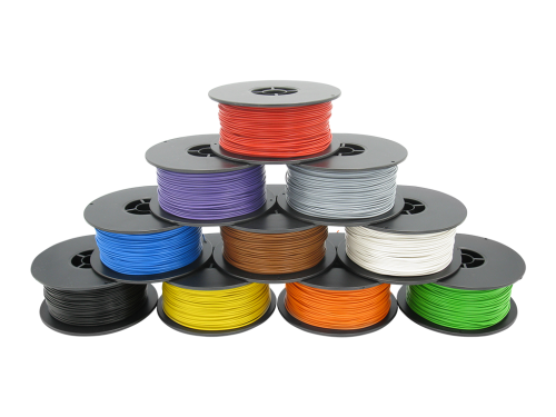 100 Meter Miniaturkabel Litze flexibel LIY 0,25mm² diverse Farben