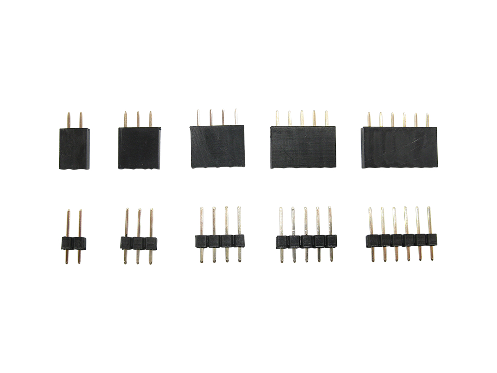 E20 /2 Paar Micro-Mini Stecker RM 2,54 mm Stecker&Buchse 5-6-7-8-10-12-20 polig 