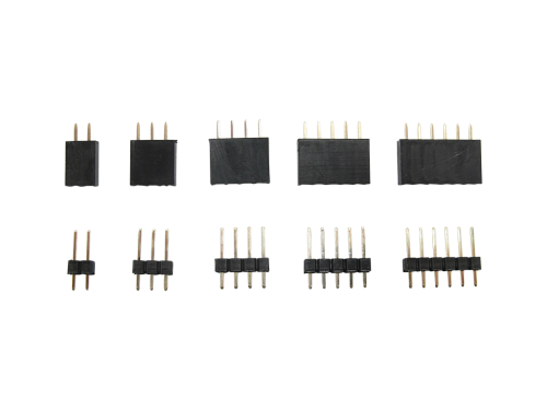 Micro Stiftleiste Steckverbinder RM 2.54 Stecker Buchse 2 3 4 5 6 polig