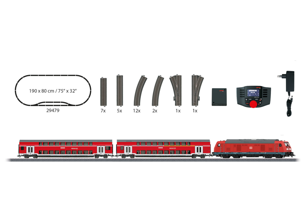 Märklin 029479 Digital-Startpackung Regional-Express Spur H0