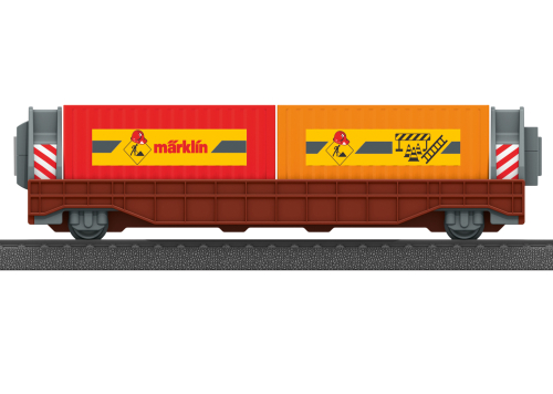 Märklin 044122 Märklin my world - Containerwagen Spur H0