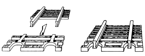 Fleischmann 22215 Schwellenendstück für Flexgleis Spur N