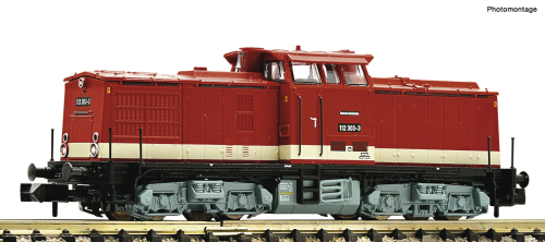 Fleischmann 721016 Diesellokomotive 112 303-3 DR Spur N