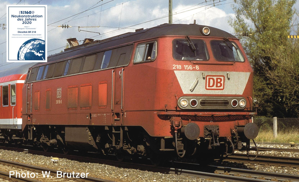 Fleischmann 724220 Diesellokomotive BR 218 DB AG Spur N