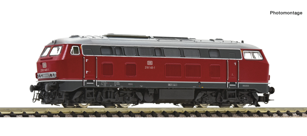 Fleischmann 724221 Diesellokomotive 218 145-1 DB Spur N
