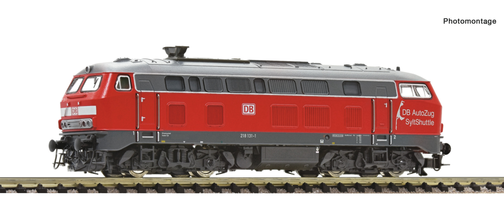 Fleischmann 724222 Diesellokomotive 218 131-1 DB AG Spur N