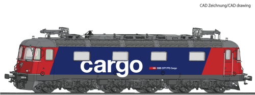 Fleischmann 734121 Elektrolokomotive Re 620 060-4 SBB Cargo Spur N