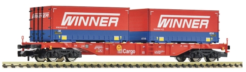 Fleischmann 825037 Containertragwagen ERR Spur N