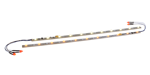 ESU 50700 Innenbeleuchtungs-Set mit Schlusslicht 255mm teilbar 11 LEDs „Warm White“