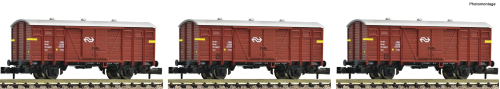 Fleischmann 833303 3 teiliges Set Stückguttransport NS Spur N