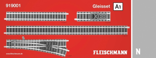 Fleischmann 919001 Gleisset A1 Spur N