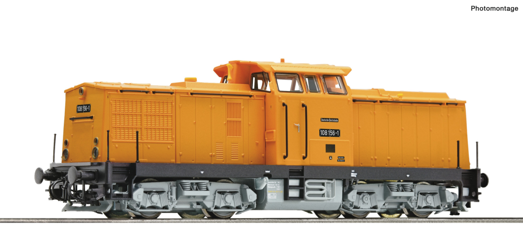 ROCO 36337 Diesellokomotive BR 108 DR Spur TT