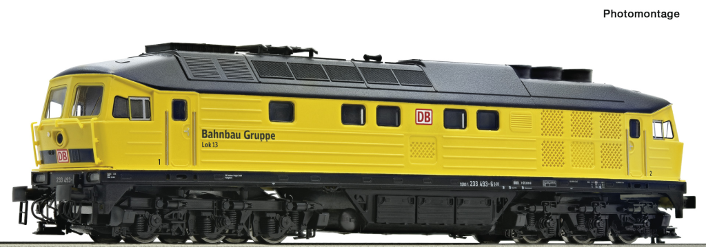 ROCO 36422 Diesellokomotive 233 493-6 DB AG Spur TT