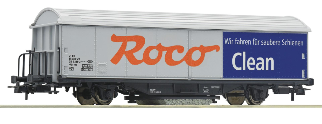 ROCO 46400 ROCO Clean Schienenreinigungswagen Spur H0