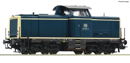 ROCO 52538 Diesellokomotive 212 053-3 DB Spur H0