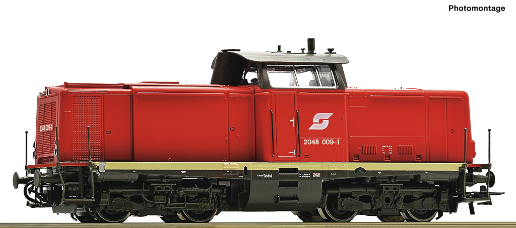 ROCO 52561 Diesellokomotive Rh 2048 ÖBB Spur H0