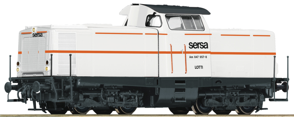 ROCO 52565 Diesellokomotive Am 847 957-8 SERSA Spur H0