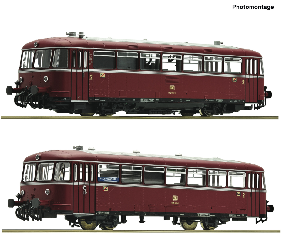 ROCO 52634 Schienenbus BR 798/998 DB Spur H0