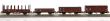 ROCO 67127 8 teiliges Set Güterwagen DR Spur H0