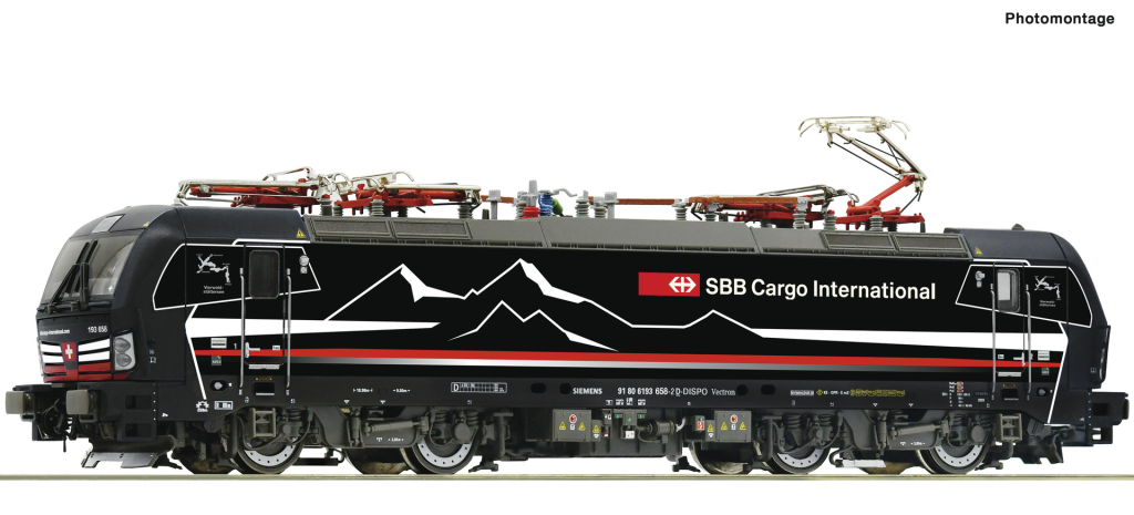 ROCO 70726 Elektrolokomotive 193 658-2 SBB Cargo International Spur H0