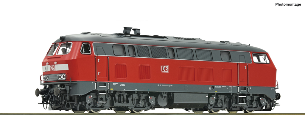 ROCO 70767 Diesellokomotive 218 421-6 DB AG Spur H0