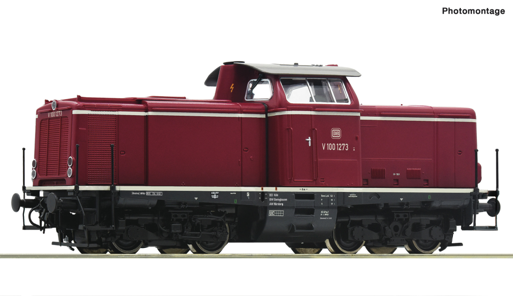 ROCO 70980 Diesellokomotive V 100 1273 DB Spur H0