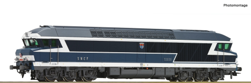 ROCO 71011 Diesellokomotive CC 72030 SNCF Spur H0